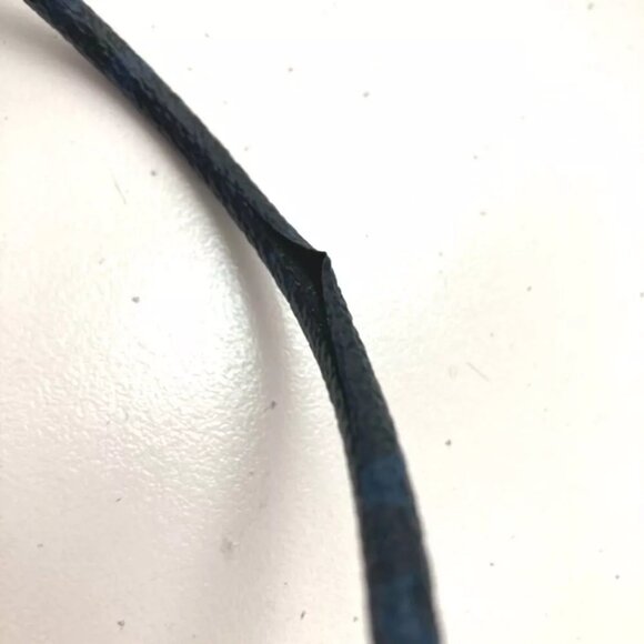 LOUIS VUITTON MP1714 MonogramEclipse Necklace Accessories Double Bracelet Choker - Picture 7 of 10